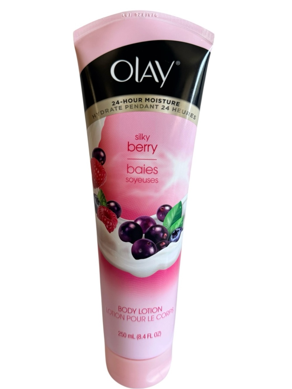 Olay Silky Berry 24 Hour Moisture Body Lotion 8.4 fl oz New